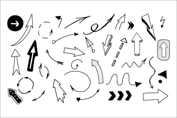 35 Arrow Doodle: Capturing Direction and Energy in Your Designs