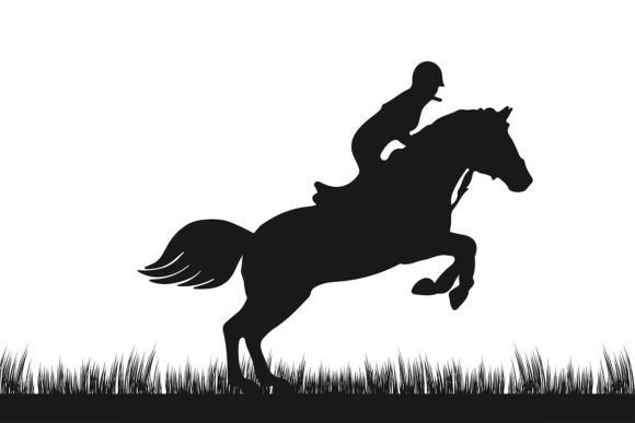 Dynamic Motion: The Horse Silhouette Vector Bundle