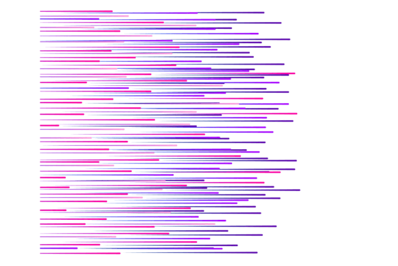 Injecting Pure Motion: The Energy of Colorful Speed Lines