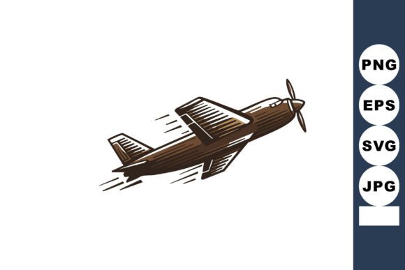 Timeless Flight: Using the Vintage Propeller Airplane Retro Font