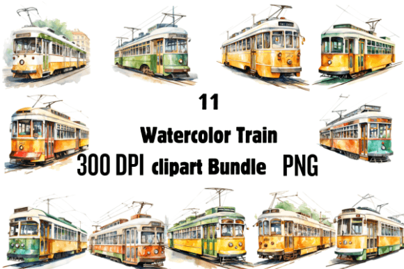 Watercolor Train Clipart Bundle: A Designer's Guide to Whimsical Assets